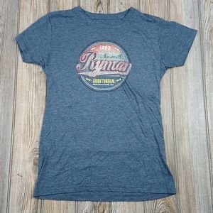 Nashvilles Ryman Auditorium Lightweight Soft Short Sleeve T-Shirt Top